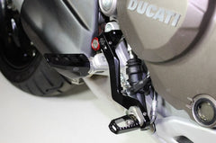 Shift and brake lever KIT, black