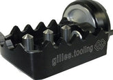 Footrest system RCT12GT Y01, black-silver