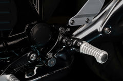 Footrest system RCT10GT BM10 black-silver