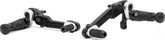 Footrest system RCT10GT D07 black-silver