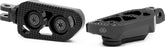 Tour-X Touring replacement footrest, rider, black