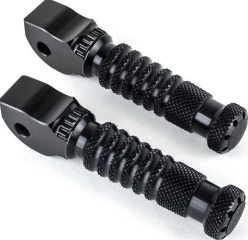 Replacement footrests Sport, pillion, black