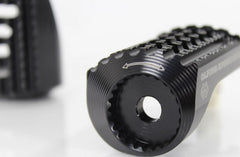 Replacement footrests California, driver, black