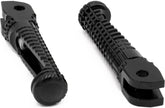 Replacement footrests Racing, pillion, black