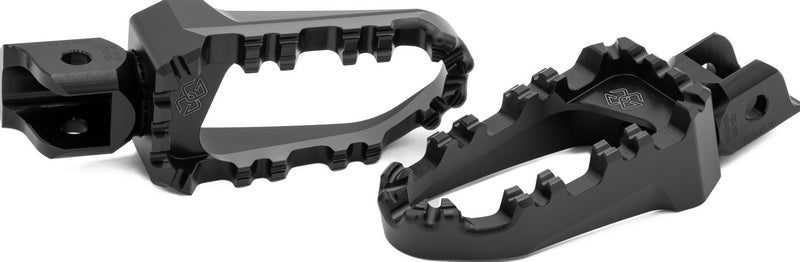 Pro-X Enduro replacement footrests, rider, black