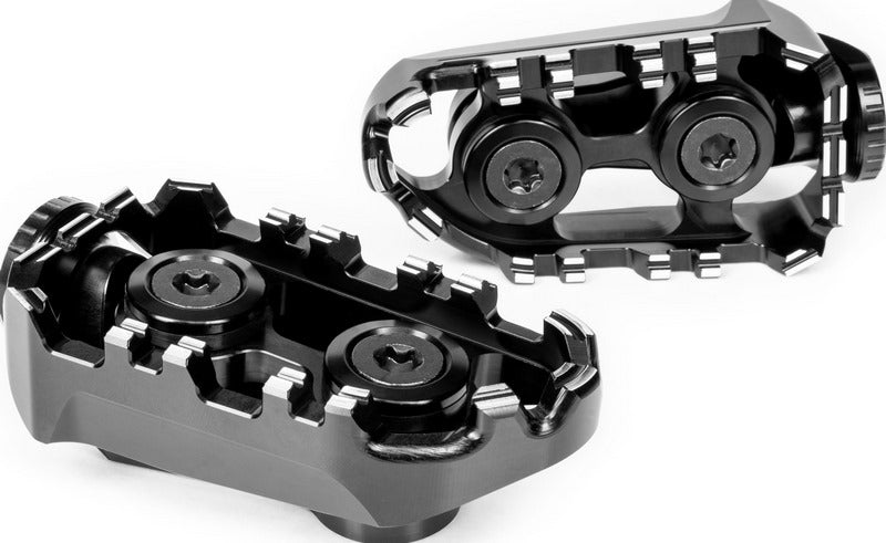 Tech-X Enduro replacement footrest, rider, black