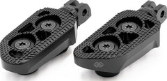 Tour-X Touring replacement footrest, rider, black