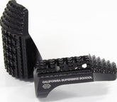 Replacement footrests California, driver, black
