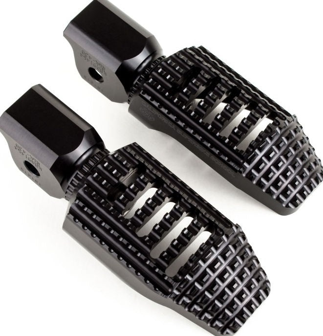 Replacement footrests California, driver, black