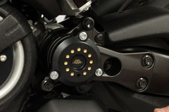 Front belt pulley cover, black