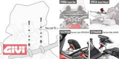 Givi 02SKIT Specific kit to mount the Givi S900A Smart Bar or the Givi S901A Smart Mount | 02SKIT