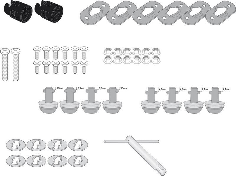 Givi RAPID RELEASE KIT | 09RKIT