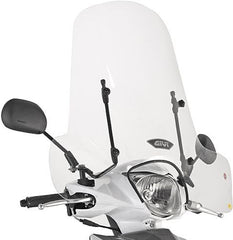 Givi screen transparent 50,8x66cm KeeWay Goccia 50 (09 > 11) | 107A