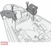 Givi Specific kit 1121KIT mandatory to install the PL1121 without the specific rear rack 1121FZ on Honda CB 500 X 13- | 1121KIT
