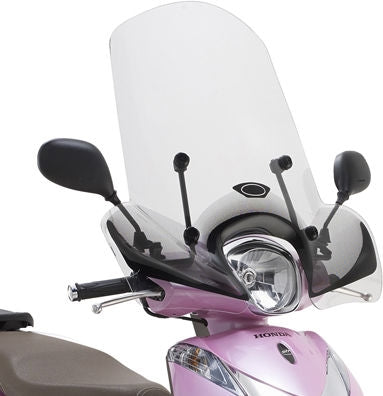 Givi Windscreen for Honda SH Mode 125, clear screen, dim HxW 43x46cm | 1125A