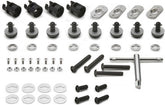 Givi Rapid Release Fitting Kit, allows you to transform the compatible side case holders into quick release frames | 12RKIT