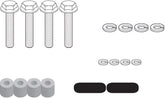 Givi Specific kit 2130KIT mandatory to install the 2130FZ rear rack on Yamaha Tracer 700 if oem Yamaha pannier are installed | 2130KIT
