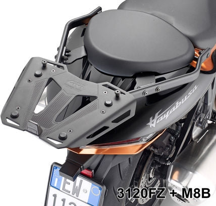 Givi Monokey or Monolock top case Rear Rack for Suzuki GSX-R 1300 21- | 3120FZ
