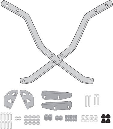 Givi Monokey or Monolock top case Rear Rack for Kawasaki Z650 RS | 4131FZ