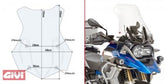 GIVI Spoilerscreen Transparent - Abe In Preparation | 5124DTG