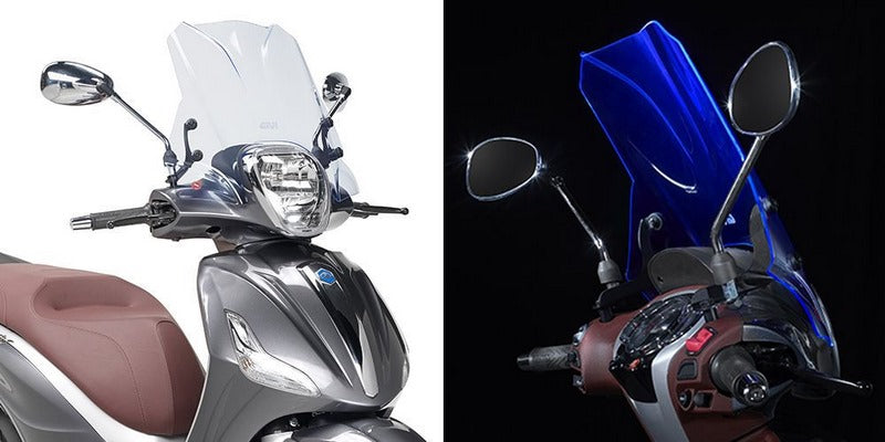 Givi Specific "ICE" screen 29 x 45 cm (H x W) Piaggio Beverly | 5606BL