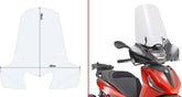 Givi Windscreen Transparent 58x68 Piaggio Beverly 300-400 HPE (21-22) | 5616A