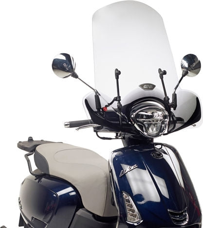Givi Windscreen for Kymco Like 125/150 17-, clear screen, dim HxW 49,5x65,5cm | 6109A