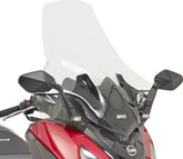 Givi Windscreen for SYM Cruisym 300, Joymax Z 300, clear screen, dim HxW 78x70,5cm, 21cm higher than oe screen | 7056DT