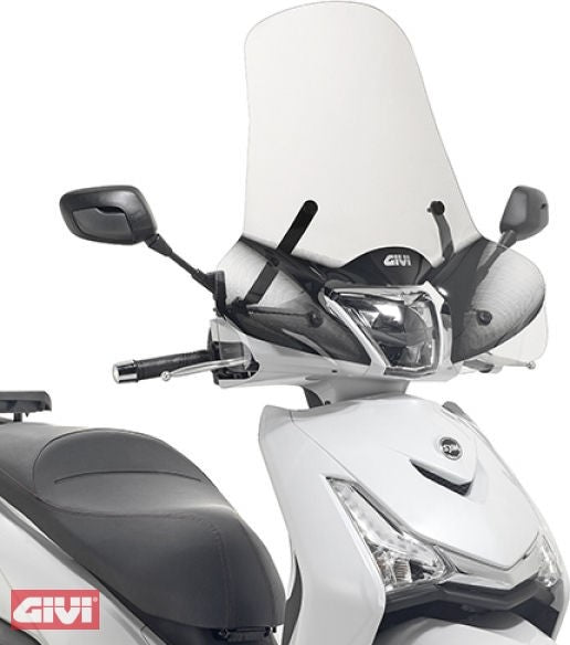 GIVI Windshield Transparent, 490 Mm High, 660 Mm Wide | 7057AG
