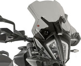 Givi Windscreen for KTM 390/790/890 Adventure, color light smoke, HxW 35x46 cm, D7711KIT fitting kit required to install | 7710D