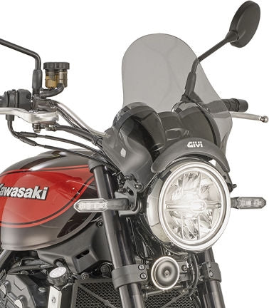 Givi Universal Screen, Light Smoke, dim. HxW 36,5x35 cm, fitting kit not included | A210