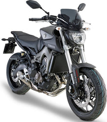 Givi Screen for Yamaha MT-09 14-16, color smoke, dim. HxW 28,5x36 cm, fitting kit included | A2115