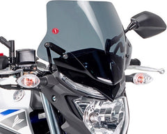 Givi Screen for Yamaha MT-03 16-19, color black with smoke screen, dim. HxW 28x38 cm, fitting kit included | A2127