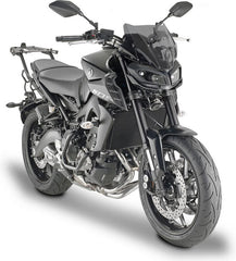 Givi Screen for Yamaha MT-09 17-20, color smoke, dim. HxW 28x36,5 cm, fitting kit included | A2132