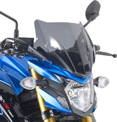 Givi Screen for Suzuki GSX-S 750, color smoke, dim. HxW 28x36,5 cm, fitting kit included | A3113