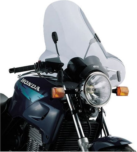 Givi Universal screen with 4 point handlebar, smoked 50x61,5 cm | A31