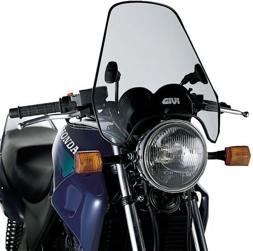 Givi Universal screen with 2 point handlebar, smoked 37,9x44,5 cm | A604