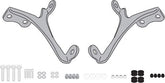 Givi Mounting Kit to mount Windscreen 8401A for Harley-Davidson Sportster 1250 S | A8401A
