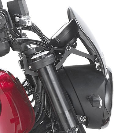 GIVI AL8704A specific fitting kit to mount GIVI Race Cafe Screen 100AL, 100ALB, 140A, 140S on Benelli Leoncino 500 | AL8704A