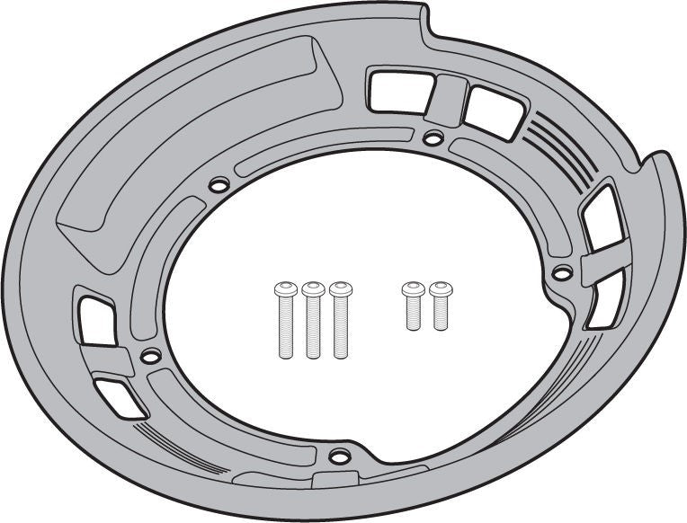 Givi Tanklock BF25 Fuel Tank Bag Flange, for Honda CRF1000L / CRF1100L Africa Twin, works only with XS320 | BF25
