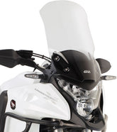 Givi Windscreen for Honda Crosstourer, color clear, dim. HxW 51x42 cm, 19 cm higher than stock screen | D1110ST