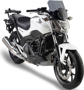 Givi Screen for Honda NC700S, NC750S, color light smoke, dim. HxW 31x36 cm, 6,5 cm higher than oe | D1112S
