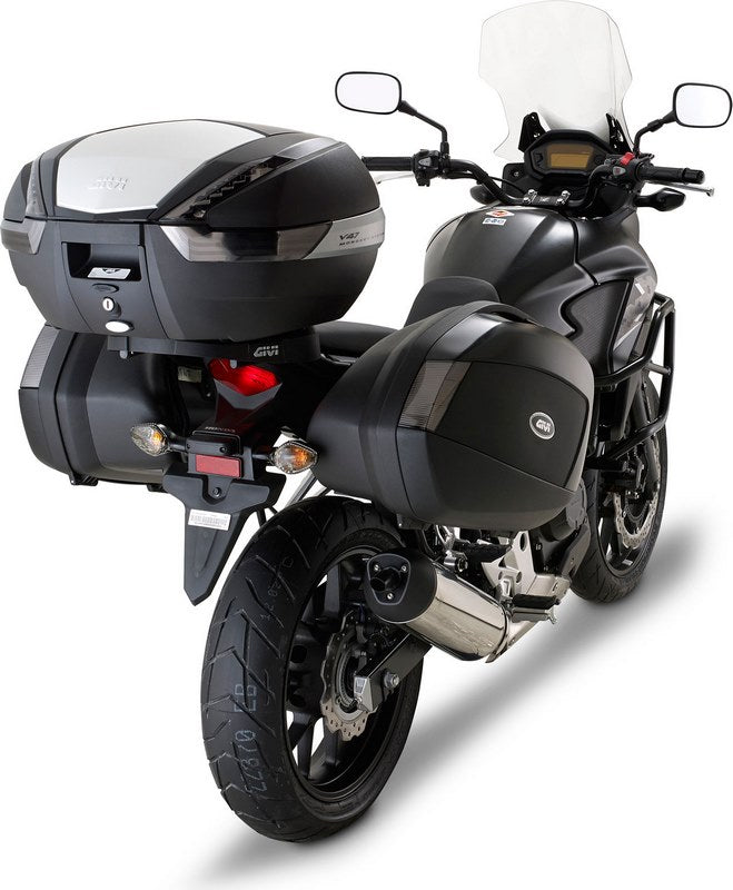 Givi Windscreen for Honda CB500X 13-18, color clear, dim. HxW 49x35 cm, 19 cm higher than oe | D1121ST