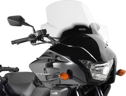 Givi Screen for Honda CTX700, color clear, dim. HxW 48 x 62 cm, fits oe headlight fairing | D1133ST