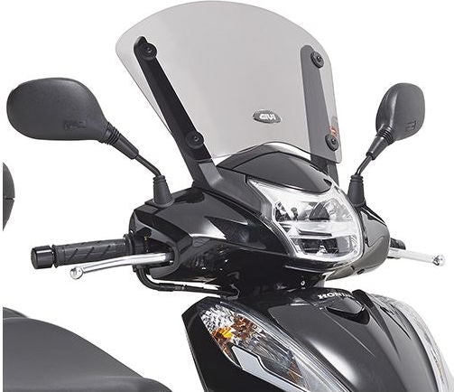 Givi Low Smoke Windshield Honda SH 300 I 2015-2020 | D1143S