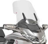 Givi Screen for Honda Gold Wing 1800 18-19, color Clear, dim. HxW 59 x 55 cm, fits oe headlight fairing, 20 cm higher than oe | D1172ST