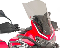 Givi Windscreen for Honda CRF1100L Africa Twin, color Light Smoke, dim. HxW 49x36,5 cm, 16,5 cm higher than oe, fits oe headlight fairing | D1179S
