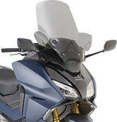 Givi Windscreen D1186S for Honda Forza 750, color Light Smoke, dim. HxL 54,5x57 cm, 2 cm higher than oe | D1186S