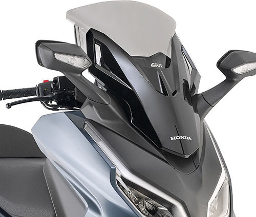 GIVI Windshield - tinted - 480x470 mm (HxW) - ABE i.V. - for Honda FORZA 125 (21-22)/350 (21-23) | D1187SG