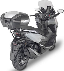 Givi Windscreen D1187ST for Honda Forza 125 21-, Forza 350, dim. HxL 58x47 cm, color Clear, fits oe headlight fairing | D1187ST